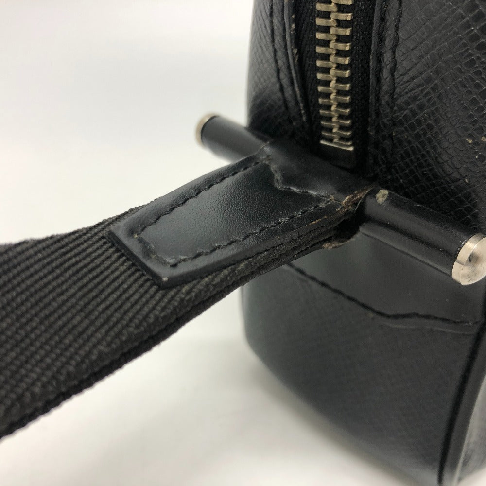 LOUIS VUITTON business bag M30812 Taiga Leather Aldoise Taiga Karga mens Used Authentic