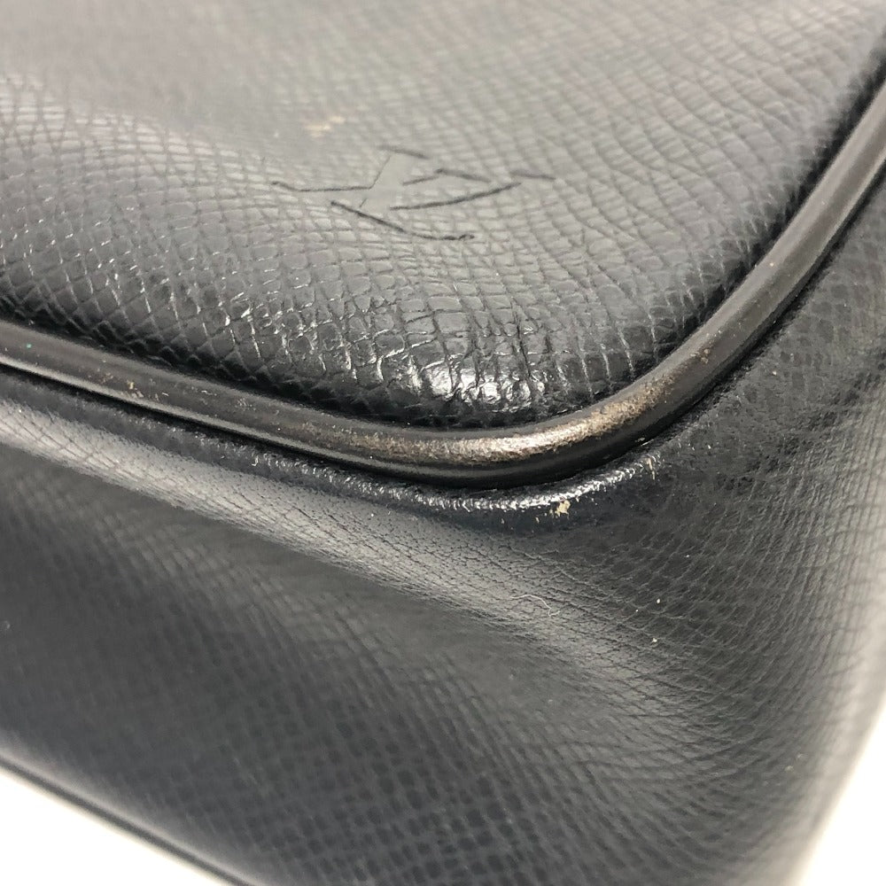 LOUIS VUITTON business bag M30812 Taiga Leather Aldoise Taiga Karga mens Used Authentic