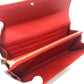 LOUIS VUITTON Long Wallet Purse M93634 Monogram Vernis Orange Portefeuille Sarah Women Used Authentic