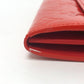 LOUIS VUITTON Long Wallet Purse M93634 Monogram Vernis Orange Portefeuille Sarah Women Used Authentic