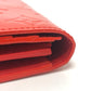LOUIS VUITTON Long Wallet Purse M93634 Monogram Vernis Orange Portefeuille Sarah Women Used Authentic