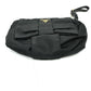 PRADA Accessory pouch 1N1422 Leather / nylon black logo ribbon Women Used Authentic