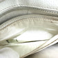 CHANEL Folded wallet Caviar skin white COCO Mark Women Used Authentic
