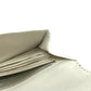 CHANEL Folded wallet Caviar skin white COCO Mark Women Used Authentic