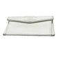 CHANEL Folded wallet Caviar skin white COCO Mark Women Used Authentic