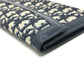 Dior Long Wallet Purse Jacquard Navy Trotter jacquard