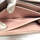 LOUIS VUITTON Long Wallet Purse M61868 Monogram Mahina Magnolia Zippy wallet Women Used Authentic