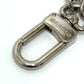 LOUIS VUITTON Bag charm M66356 plastic black Porte Cle_Damier Ebene Women Used Authentic