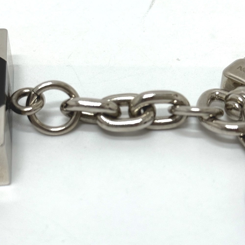 LOUIS VUITTON Bag charm M66356 plastic black Porte Cle_Damier Ebene Women Used Authentic
