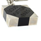 LOUIS VUITTON Bag charm M66356 plastic black Porte Cle_Damier Ebene Women Used Authentic