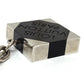 LOUIS VUITTON Bag charm M66356 plastic black Porte Cle_Damier Ebene Women Used Authentic