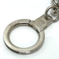 LOUIS VUITTON Bag charm M66356 plastic black Porte Cle_Damier Ebene Women Used Authentic
