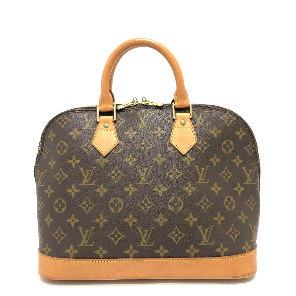 LOUIS VUITTON Handbag M51130 Monogram canvas Brown Alma PM Women Used Authentic