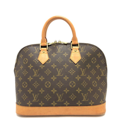 LOUIS VUITTON Handbag M51130 Monogram canvas Brown Alma PM Women Used Authentic