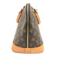 LOUIS VUITTON Handbag M51130 Monogram canvas Brown Alma PM Women Used Authentic