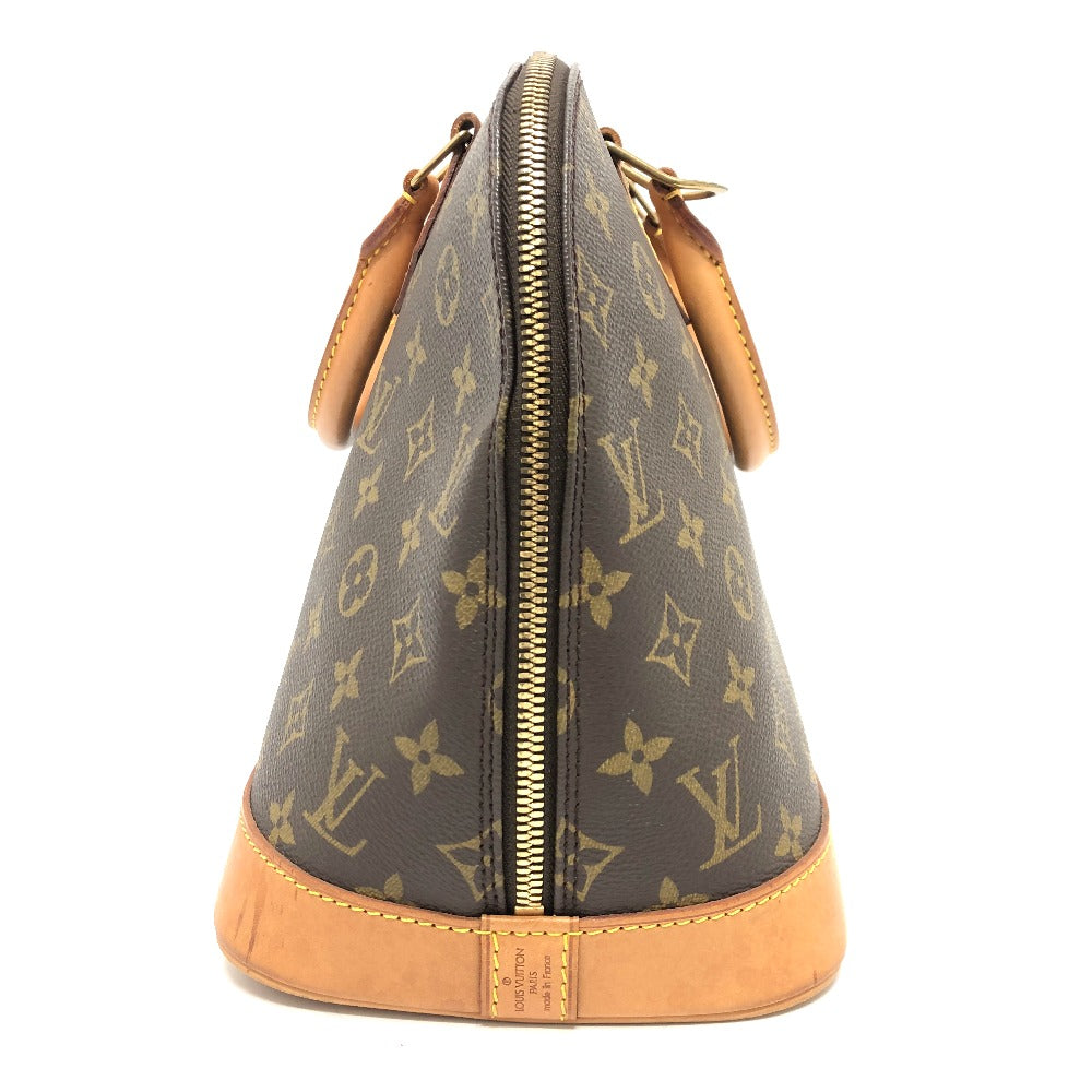 LOUIS VUITTON Handbag M51130 Monogram canvas Brown Alma PM Women Used Authentic