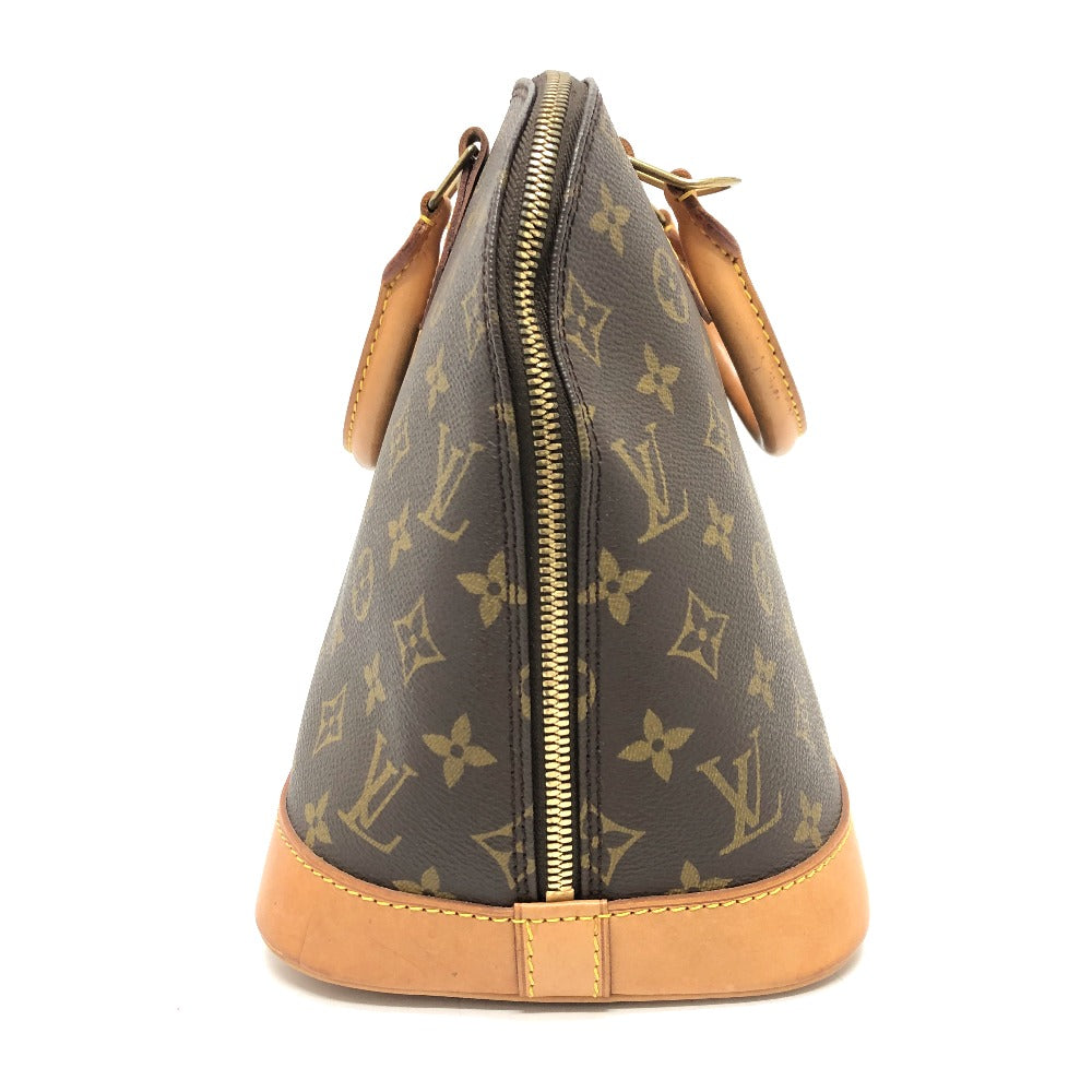 LOUIS VUITTON Handbag M51130 Monogram canvas Brown Alma PM Women Used Authentic