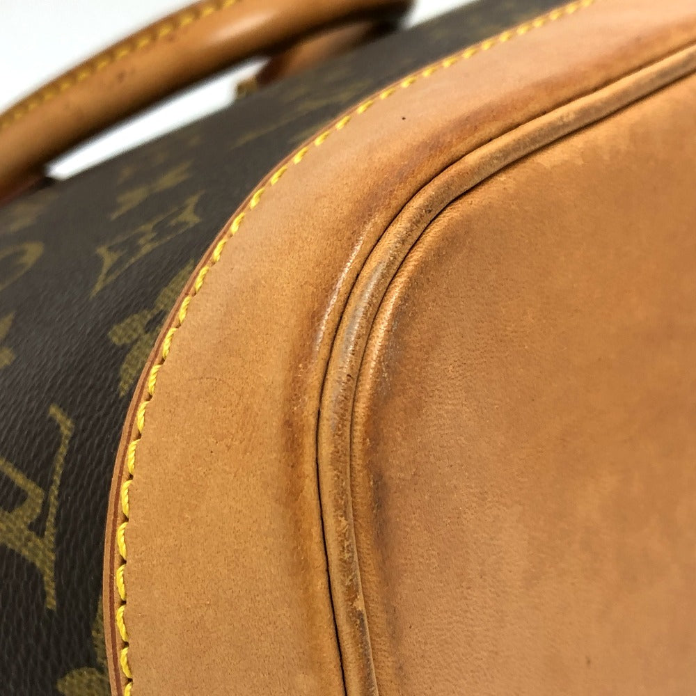LOUIS VUITTON Handbag M51130 Monogram canvas Brown Alma PM Women Used Authentic