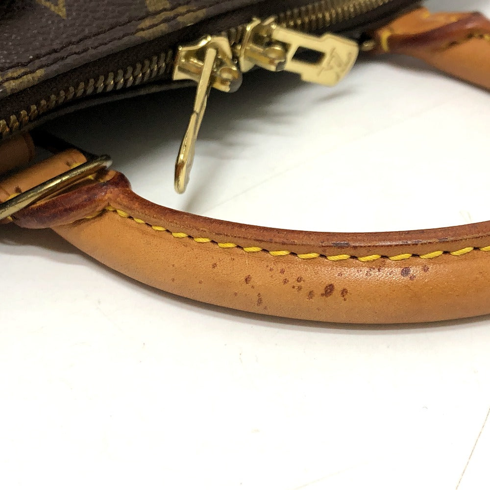LOUIS VUITTON Handbag M51130 Monogram canvas Brown Alma PM Women Used Authentic