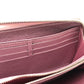 LOUIS VUITTON Long Wallet Purse M69812 leather pink Zippy Rock Me Women Used Authentic