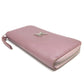 LOUIS VUITTON Long Wallet Purse M69812 leather pink Zippy Rock Me Women Used Authentic