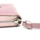 LOUIS VUITTON Long Wallet Purse M69812 leather pink Zippy Rock Me Women Used Authentic