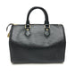 LOUIS VUITTON Boston Duffel bag M59032 Epi Leather black Speedy 25 Women Used Authentic