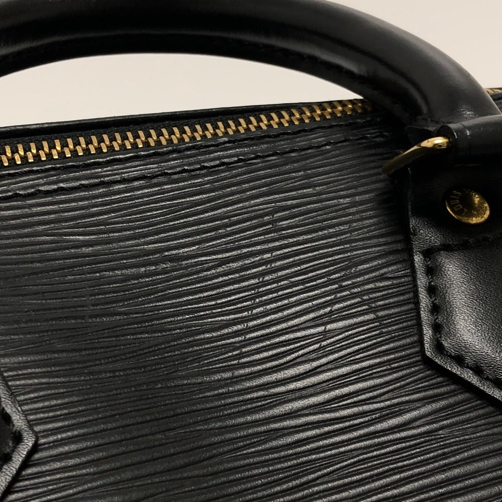 LOUIS VUITTON Boston Duffel bag M59032 Epi Leather black Speedy 25 Women Used Authentic