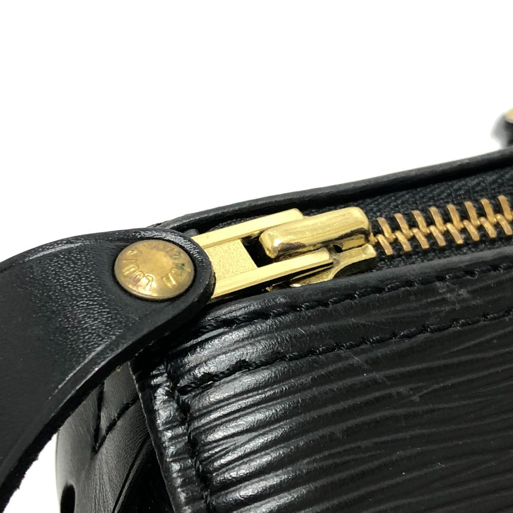 LOUIS VUITTON Boston Duffel bag M59032 Epi Leather black Speedy 25 Women Used Authentic