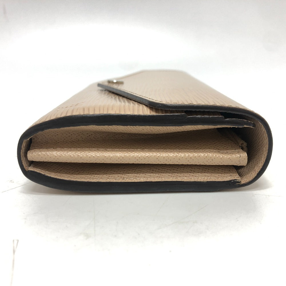 LOUIS VUITTON Long Wallet Purse M60724 Epi Leather SilverMetal Portefeuille Sarah Women Used Authentic