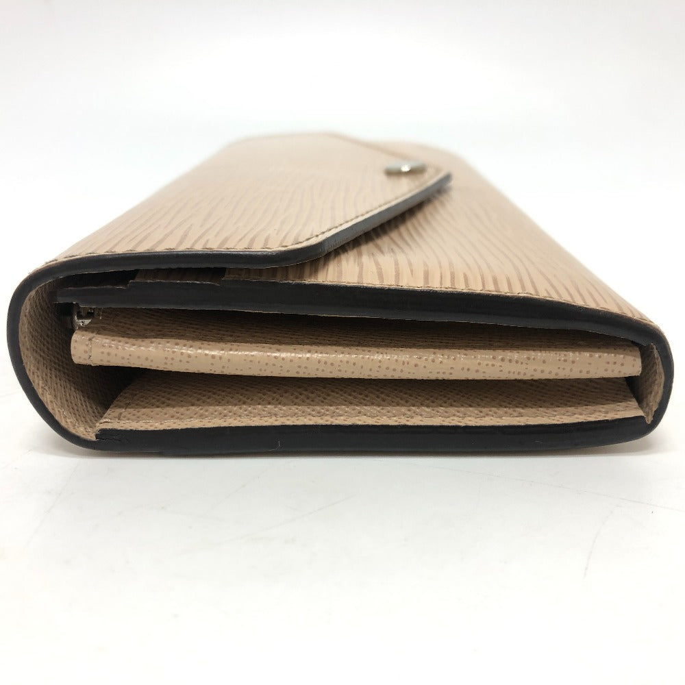 LOUIS VUITTON Long Wallet Purse M60724 Epi Leather SilverMetal Portefeuille Sarah Women Used Authentic