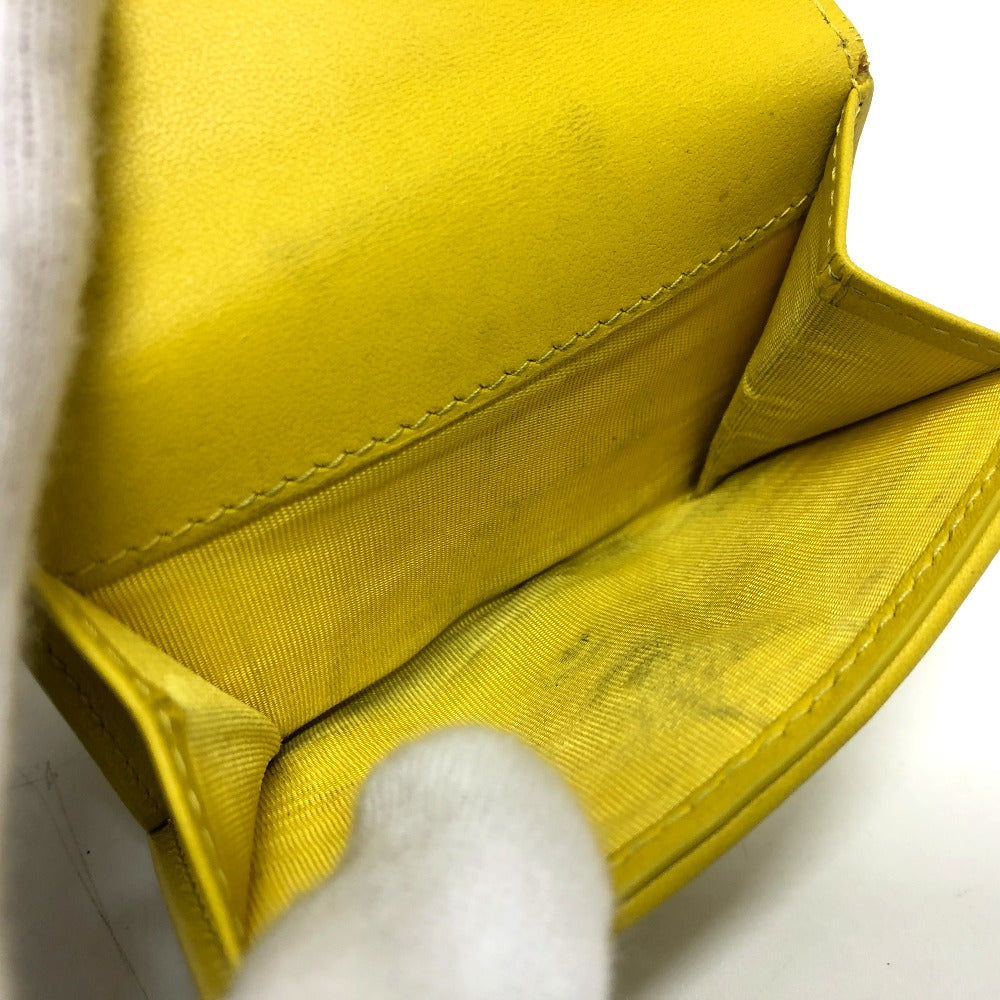 Dior Trifold wallet leather Gold Metal lady dior cannage lotus wallet