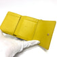 Dior Trifold wallet leather Gold Metal lady dior cannage lotus wallet