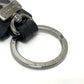 LOUIS VUITTON Bag charm M63620 Monogram Eclipse Canvas black Porto Cle Cloche Cle mens Used Authentic