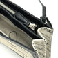 BALENCIAGA Shoulder Bag 528147 Leather / canvas White x black Overall handle Women Used Authentic