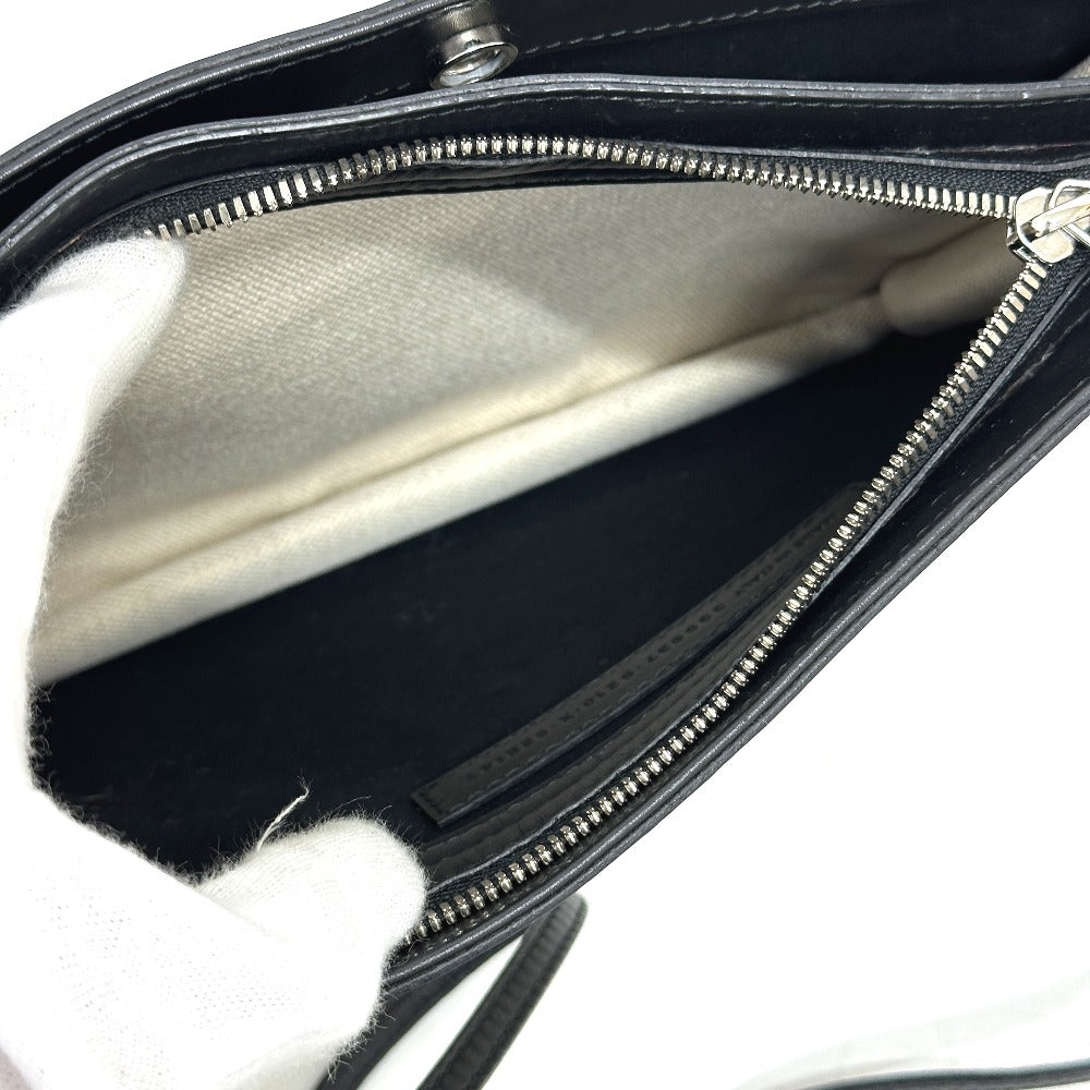 BALENCIAGA Shoulder Bag 528147 Leather / canvas White x black Overall handle Women Used Authentic