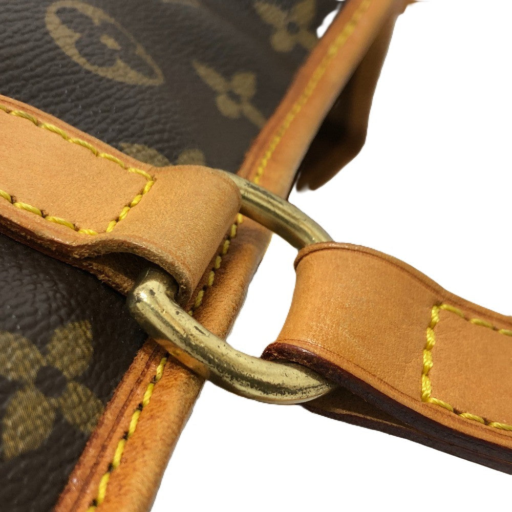 LOUIS VUITTON Tote Bag M51154 Monogram canvas Brown Batignolles Horizontal Women Used Authentic