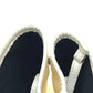 BALENCIAGA Tote Bag 339933 Canvas / leather white Navy kabas S