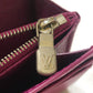 LOUIS VUITTON Long Wallet Purse M60317 Epi Leather purple Portefeuille Sarah Women Used Authentic