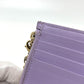 Dior Coin case S0965ONMJ leather purple Lady Dior Cosmos Zip