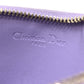 Dior Coin case S0965ONMJ leather purple Lady Dior Cosmos Zip