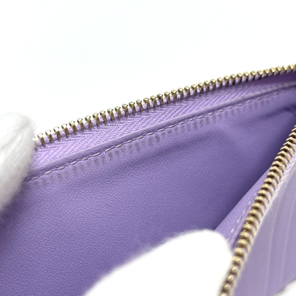 Dior Coin case S0965ONMJ leather purple Lady Dior Cosmos Zip