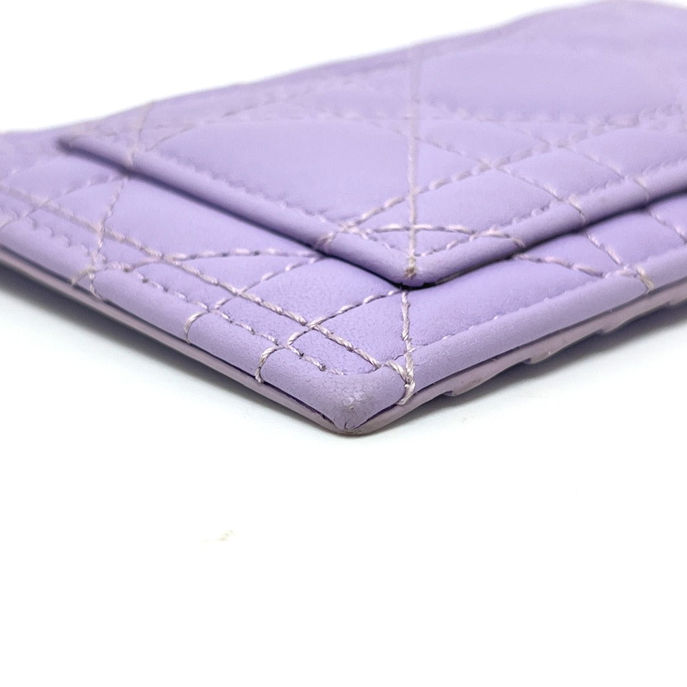 Dior Coin case S0965ONMJ leather purple Lady Dior Cosmos Zip