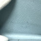 PRADA Long Wallet Purse 1M0506 saffiano leather blue logo