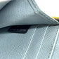 PRADA Long Wallet Purse 1M0506 saffiano leather blue logo