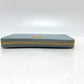 PRADA Long Wallet Purse 1M0506 saffiano leather blue logo
