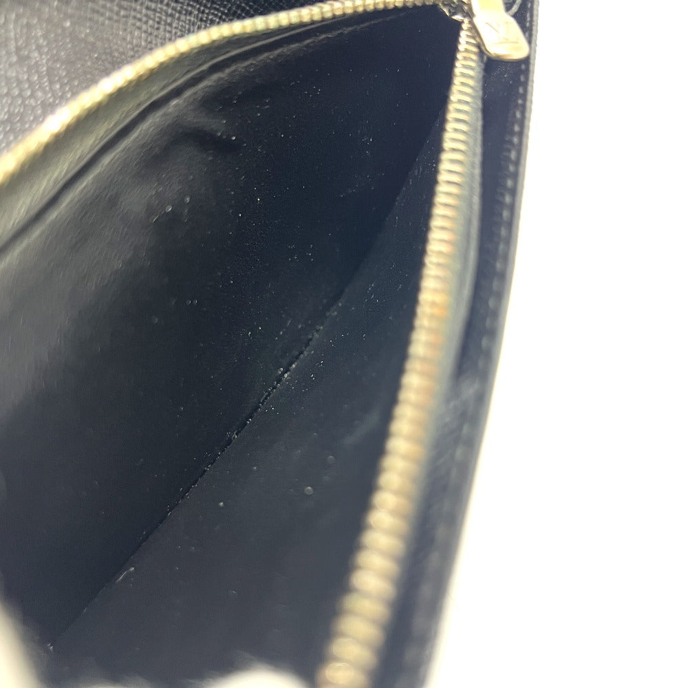 LOUIS VUITTON Long Wallet Purse N62655 Damier Grafitto Canvas black Portefeuille Brazza
