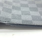 LOUIS VUITTON Long Wallet Purse N62655 Damier Grafitto Canvas black Portefeuille Brazza