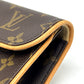 LOUIS VUITTON Pouch M51855 Monogram canvas Brown Pochette Florentine