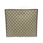 GUCCI business bag GG Supreme Canvas Brown Old Gucci